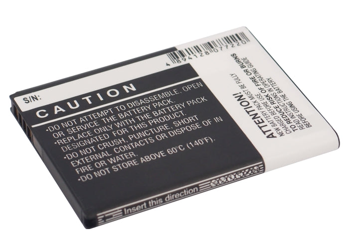 CS-HTD606XL : Battery for HTC Desire 606w, Desire 606t, Desire 600 and others - Replaces HTC BO47100, 35H00209-04M, 35H00209-25M