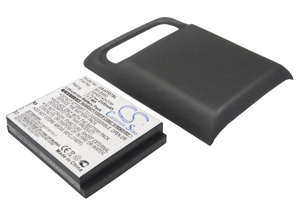 CS-HTD7XL : Battery for T-Mobile HD7 - Replaces T-Mobile BA S460, BD29100, 35H00143-01M