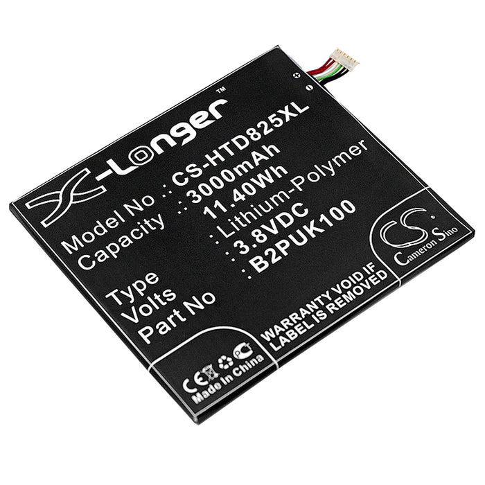 CS-HTD825XL : Battery for HTC Desire 825, Desire 825 TD-LTE, D825u and others - Replaces HTC B2PUK100, 35H00258-03M, 35H00258-00M