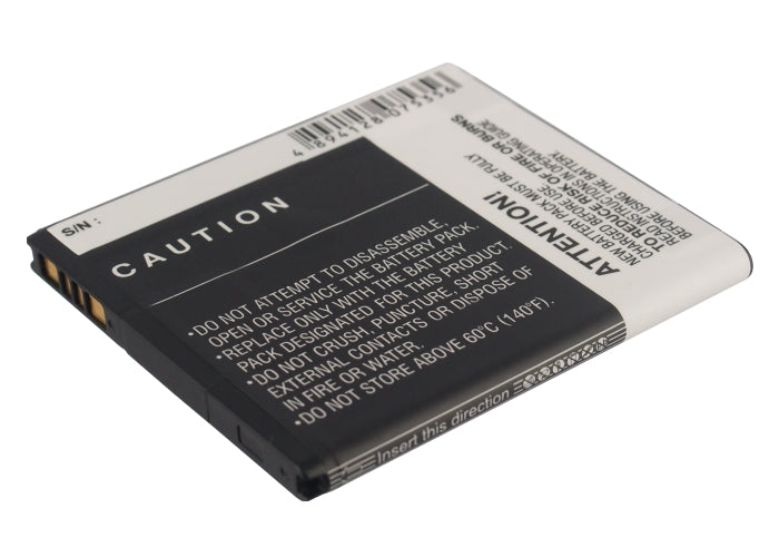 CS-HTE100XL : Battery for HTC e1, 603e, CSN and others - Replaces HTC BM65100, 35H00215-00M, 35H00213-00M and others