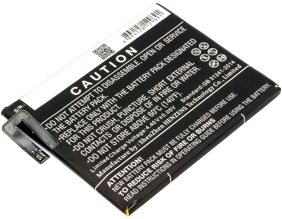 CS-HTE660XL : Battery for HTC One X10, One X10 LTE-A, X10w and others - Replaces HTC B2PXH100, 35H00264-00M