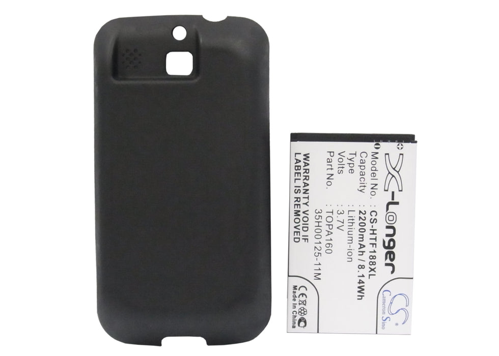 CS-HTF188XL : Battery for HTC Smart, Rome, Rome 100 and others - Replaces HTC TOPA160, 35H00125-11M