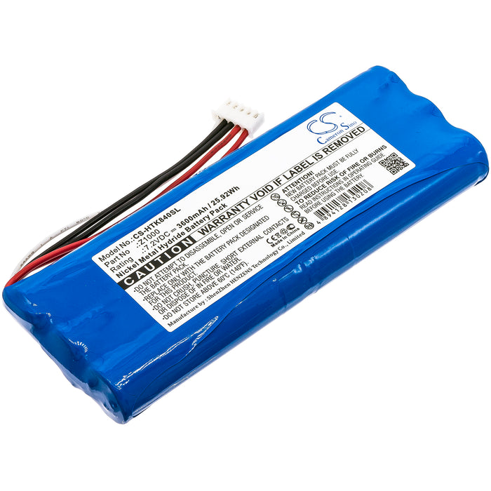 CS-HTK840SL : Battery for Hioki LR8400, MR8880-20 - Replaces Hioki Z1000