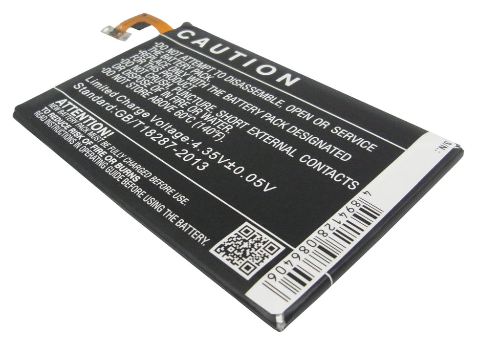 CS-HTM800XL : Battery for HTC M8, M8x, One Max and others - Replaces HTC B0P6B100, 35H00214-00M, 35H00214-01M and others