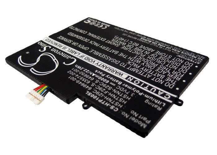 CS-HTP100SL : Battery for HP TouchPad 10 - Replaces HP HSTNH-I29C, HSTNH-F29C-S, 635574-001 and others