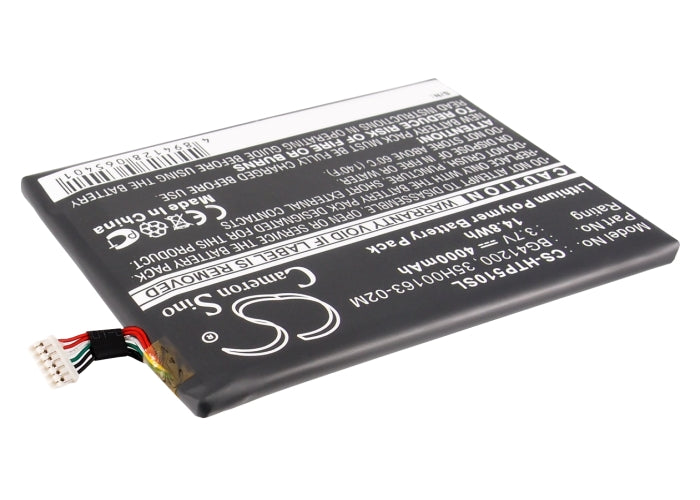 CS-HTP510SL : Battery for HTC Flyer, P510E, EVO View 4G - Replaces HTC BG41200, 35H00163-02M, 35H00163-00P and others