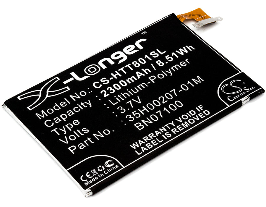 CS-HTT801SL : Battery for Google Play Edition - Replaces HTC BN07100 ...
