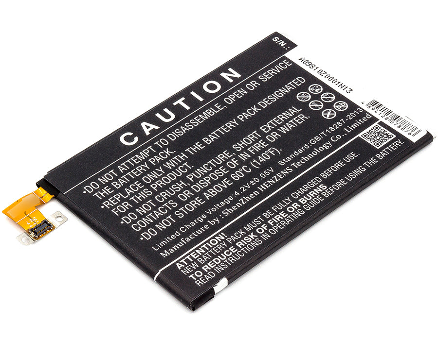 CS-HTT801SL : Battery for Google Play Edition - Replaces HTC BN07100, 35H00207-01M