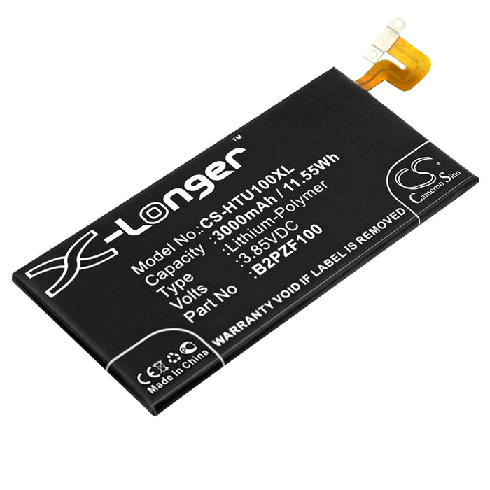 CS-HTU100XL : Battery for HTC U Ultra, U Ultra TD-LTE, Ocean Note and others - Replaces HTC B2PZF100, 35H00269-00M