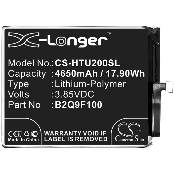 CS-HTU200SL : Battery for HTC U20 5G, F233 - Replaces HTC B2Q9F100