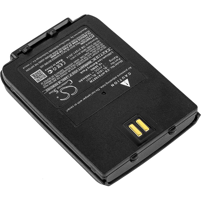 CS-HTX100TW : Battery for HYT X1e, X1p - Replaces HYT BL1809, BL1401