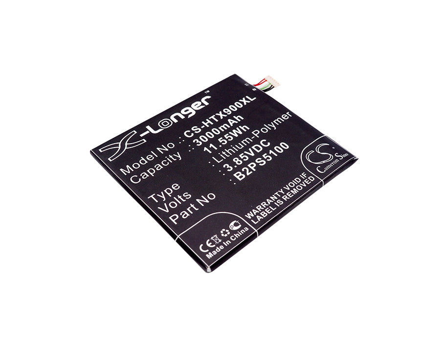 CS-HTX900XL : Battery for HTC One X9, One X9E, One X9u and others - Replaces HTC B2PS5100, 35H00255-00M, 35H00255-01M