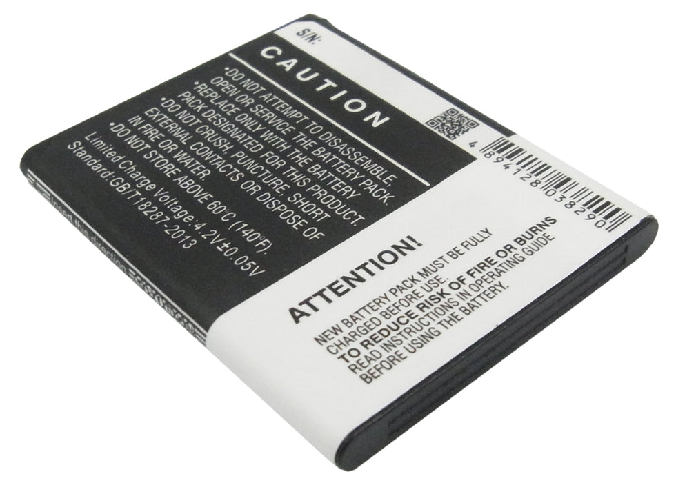 CS-HU8150SL : Battery for T-Mobile Rapport, Comet U8150-B, Comet - Replaces huawei HB4J1, HB4J1H