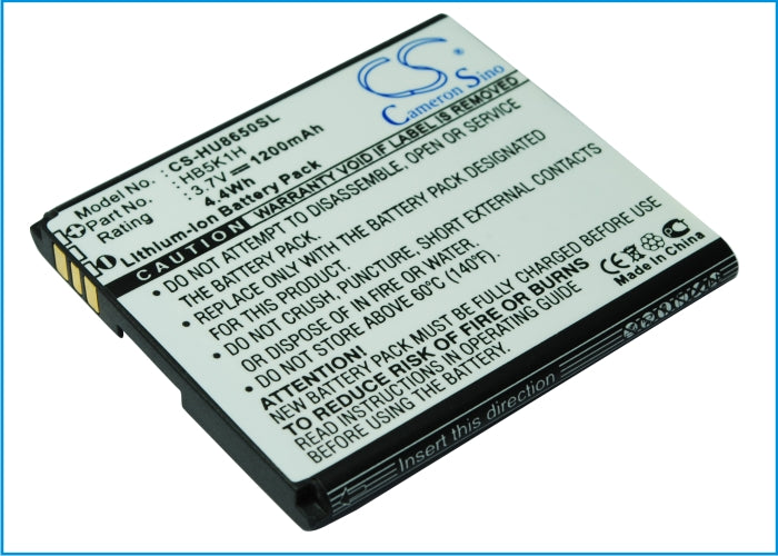 CS-HU8650SL : Battery for T-Mobile Prism U8651, Prism, Astro and others - Replaces MetroPCS HB5K1H