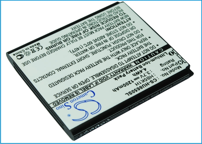 CS-HU8650SL : Battery for T-Mobile Prism U8651, Prism, Astro and others - Replaces MetroPCS HB5K1H