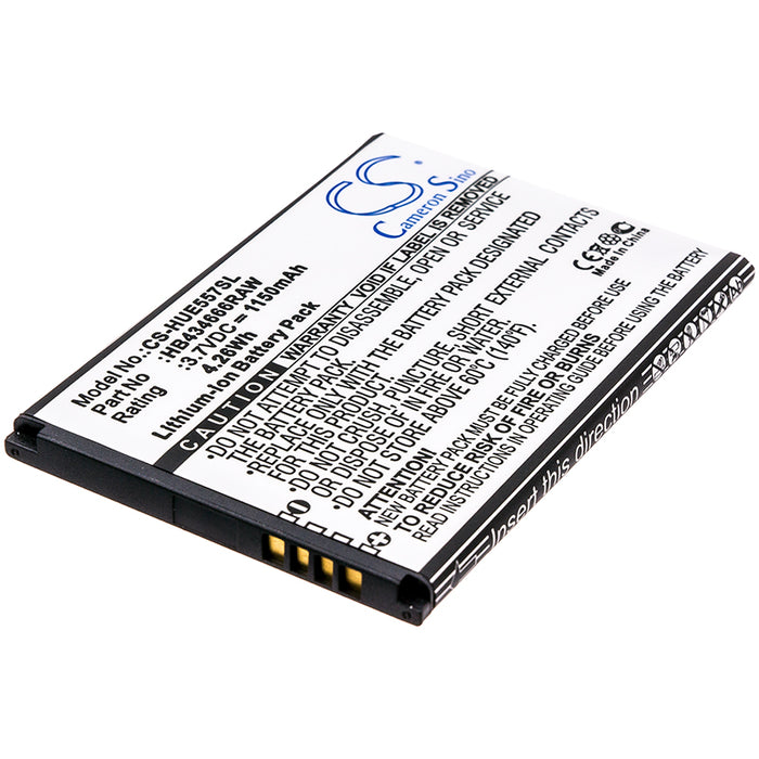 CS-HUE557SL : Battery for Huawei E5573, E5573S, E5573s-856 and others - Replaces Huawei HB434666RAW, HB434666RBC