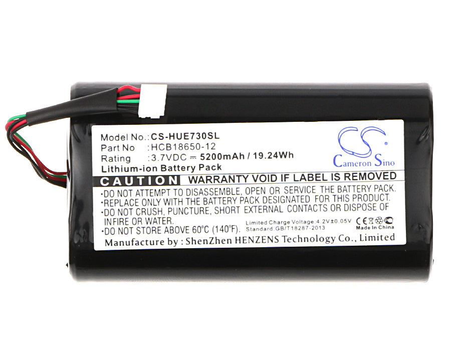 CS-HUE730SL : Battery for Huawei E5730, E5730s, E5730s-2 - Replaces Huawei HCB18650-12