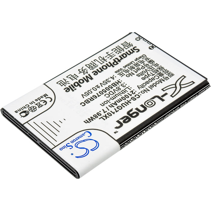 CS-HUG710XL : Battery for Huawei A199, Ascend G710, G606 and others - Replaces Huawei HB505076RBC