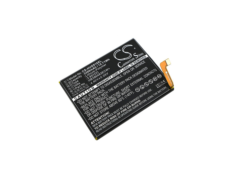 CS-HUG910XL : Battery for Huawei G9 Plus, Maimang 5, Maimang 5 Dual SIM TD-LTE and others - Replaces Huawei HB386483ECW+