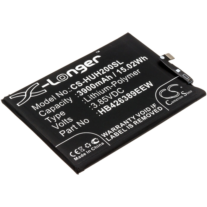 CS-HUH200SL : Battery for Huawei Honor 20 Youth, Honor 20 Lite, LRA-AL00 - Replaces Huawei HB426389EEW, HB426389ECW