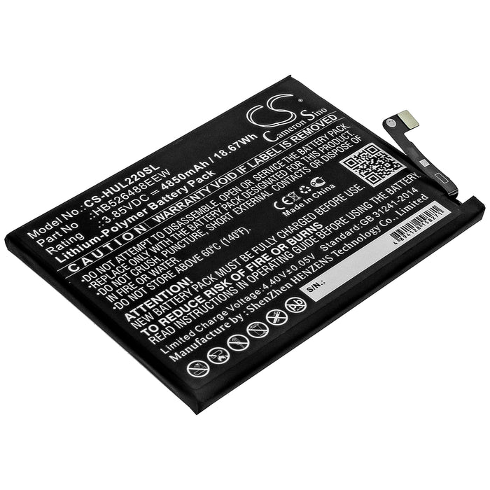 CS-HUL220SL : Battery for Huawei P Smart 2021, PPA-LX2, PPA-L22 and others - Replaces Huawei HB526488EEW