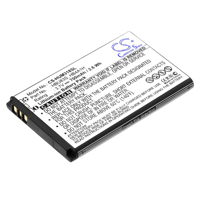 CS-HUM318SL : Battery for Vodafone VF716, VF736, 715 and others - Replaces Vodafone HBU83S, HB4A1H