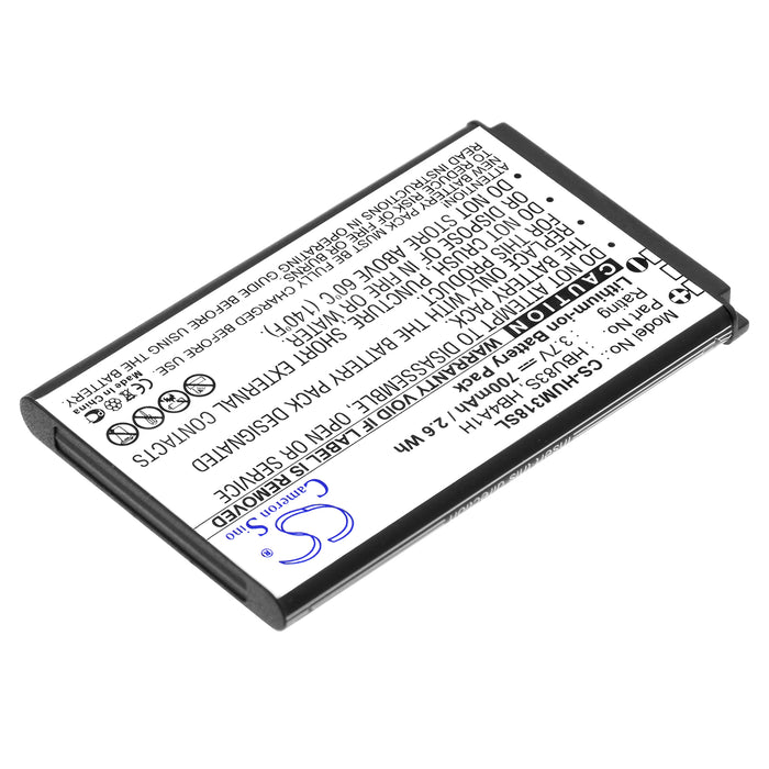 CS-HUM318SL : Battery for Vodafone VF716, VF736, 715 and others - Replaces Vodafone HBU83S, HB4A1H