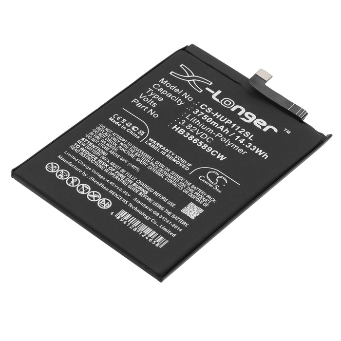 CS-HUP112SL : Battery for Huawei P10 Plus, P10 Plus Premium Edition, P10 Plus Premium Edition Dual and others - Replaces Huawei HB386589CW, HB386589ECW, HB386589EBC