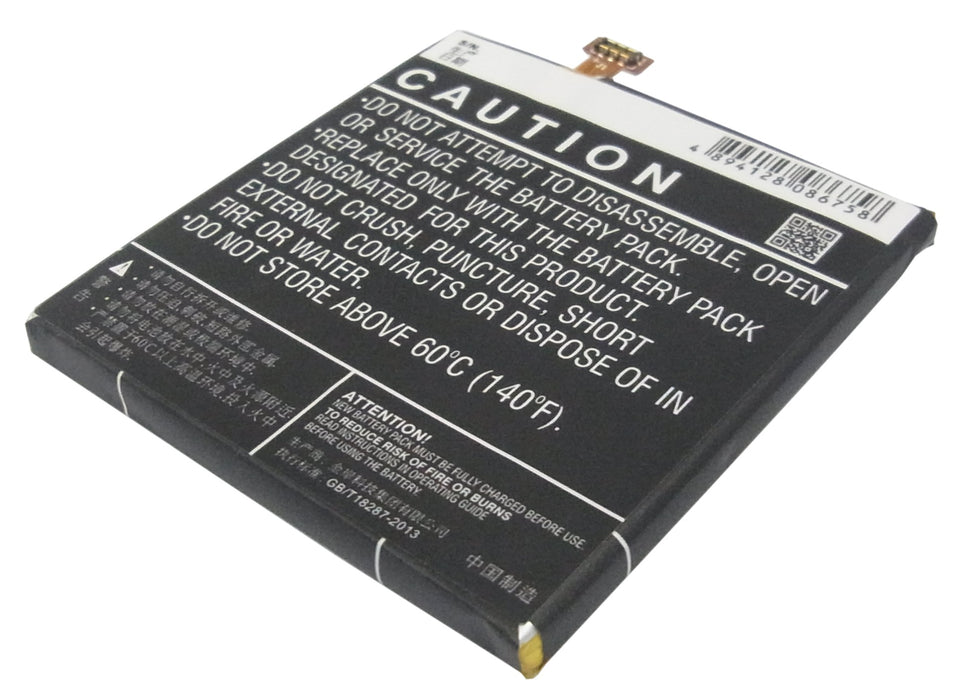 CS-HUP200XL : Battery for Huawei Ascend P2, Stream X, GL07S - Replaces Huawei HB5Y1HV, HB5Y1V