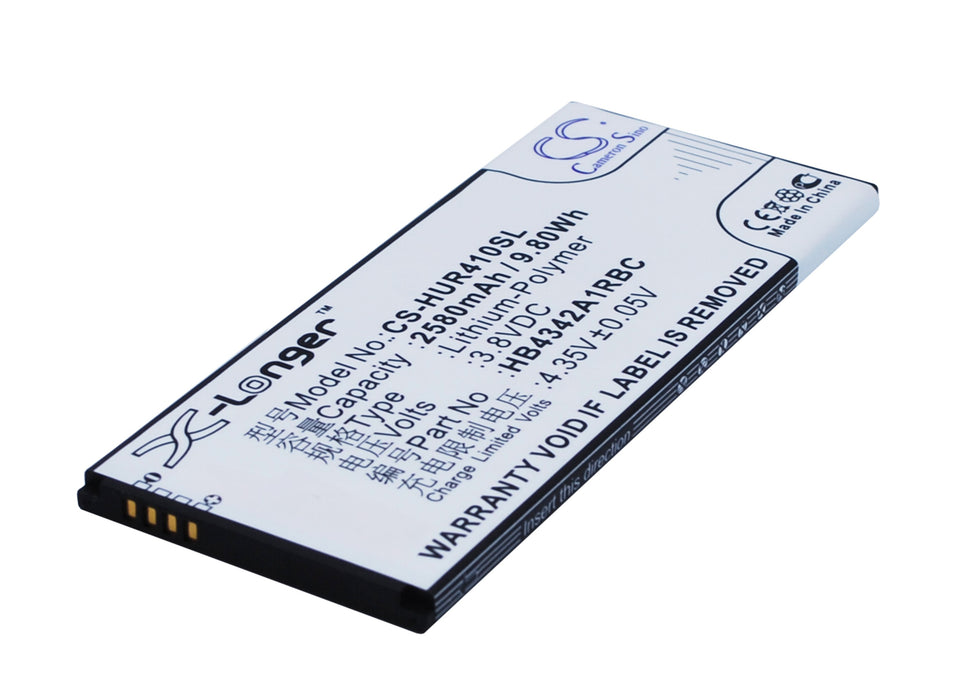 CS-HUR410SL : Battery for Huawei Honor 4A, Honor 4A Dual SIM, SCL-L00 and others - Replaces Huawei HB4342A1RBC