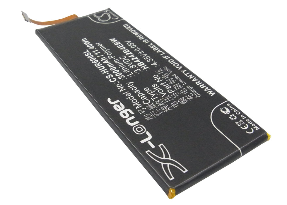 CS-HUR600SL : Battery for Huawei Honor 6, H60-L02, Mulan and others - Replaces Huawei HB4242B4EBW