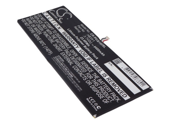 CS-HUS102SL : Battery for Huawei MediaPad 10 Link, S10-201W, S10-201WA - Replaces Huawei HB3X1