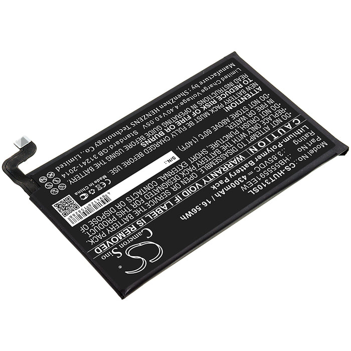 CS-HUT310SL : Battery for Huawei Mate 30 Pro, Mate 30 Pro 5G, LIO-AN00 and others - Replaces Huawei HB555591EEW