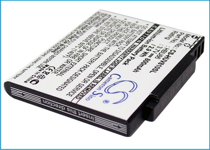 CS-HUV810SL : Battery for Huawei V810, T7200, U7200 - Replaces HUAWEI HBU86