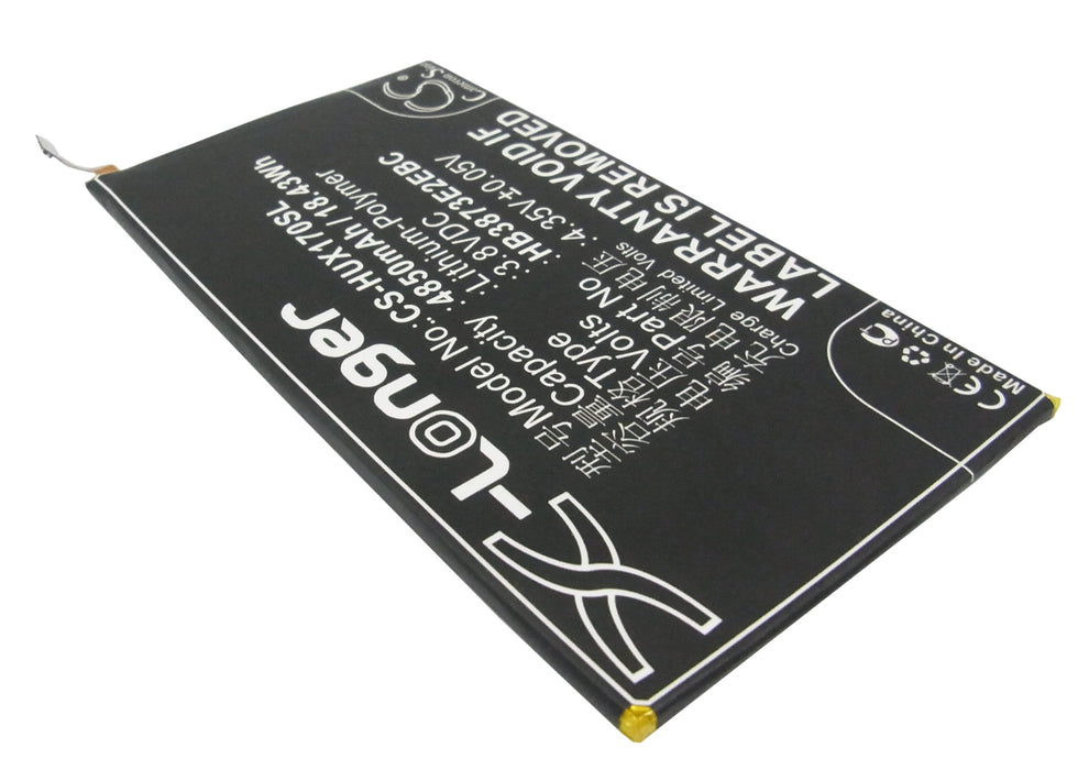 CS-HUX170SL : Battery for Huawei Mediapad X1 7.0, 7D-501L, 7D-501U and others - Replaces Huawei HB3873E2EBC, HB3873E2EBW