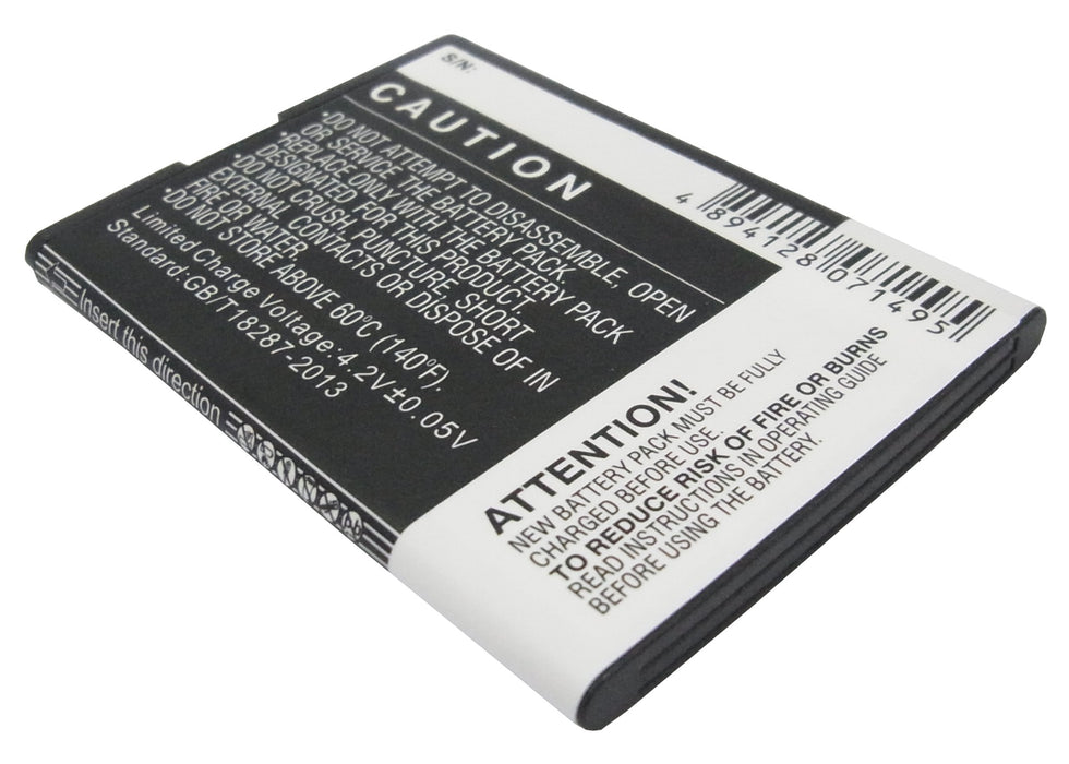 CS-HUY210XL : Battery for Huawei Ascend Y210, Ascend Y210C, Ascend Y210-0151 and others - Replaces Huawei HB4W1, HB4W1H