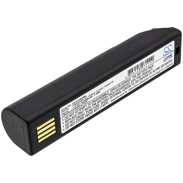 CS-HY3820BL : Battery for Honeywell 3820, 3820i, 4820 and others - Replaces Honeywell 100000495, S-L-0526-E, 013283 and others