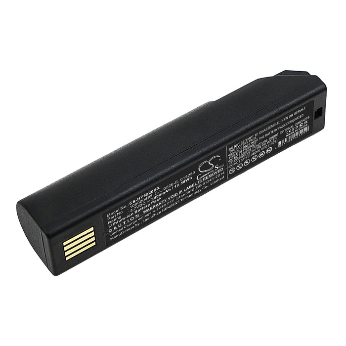 CS-HY3820BX : Battery for Honeywell 3820, 3820i, 4820 and others - Replaces Honeywell 100000495, S-L-0526-E, 013283 and others