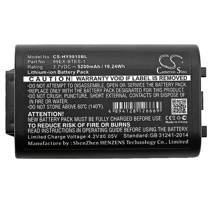 CS-HY9910BL : Battery for Honeywell Dolphin 99EX-BTEC, Dolphin 99EX, 99EXhc and others - Replaces Honeywell 99EX-BTES-1, 99EX-BTEC-1