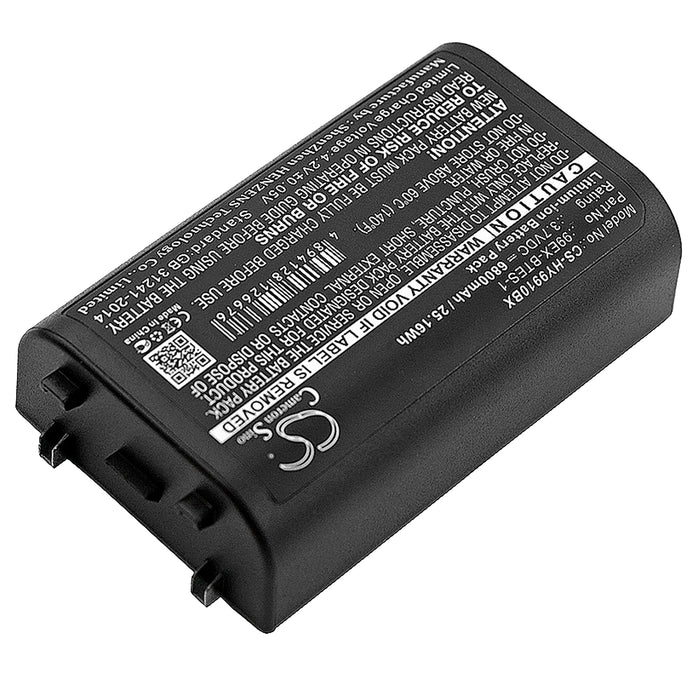 CS-HY9910BX : Battery for Honeywell Dolphin 99EX-BTEC, Dolphin 99EX, 99EXhc and others - Replaces Honeywell 99EX-BTES-1, 99EX-BTEC-1