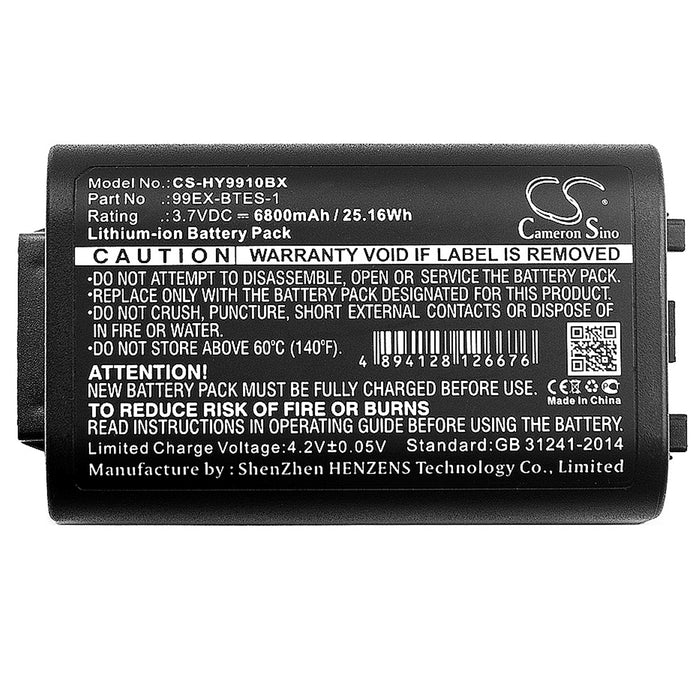 CS-HY9910BX : Battery for Honeywell Dolphin 99EX-BTEC, Dolphin 99EX, 99EXhc and others - Replaces Honeywell 99EX-BTES-1, 99EX-BTEC-1