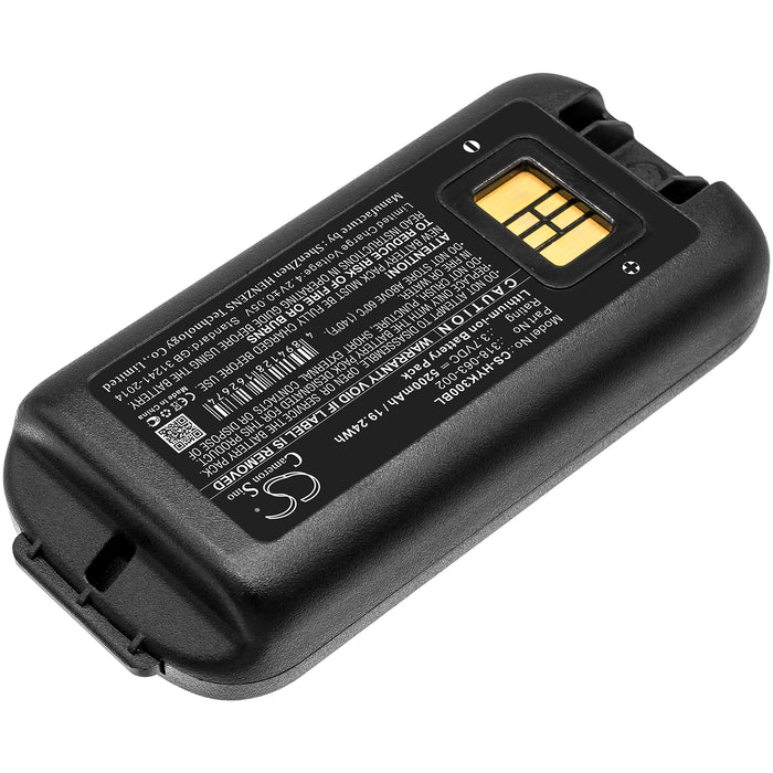 CS-HYK300BL : Battery for Honeywell CK75, CK71, CK3B and others - Replaces Honeywell 318-063-002, 318-034-033, 318-034-034 and others