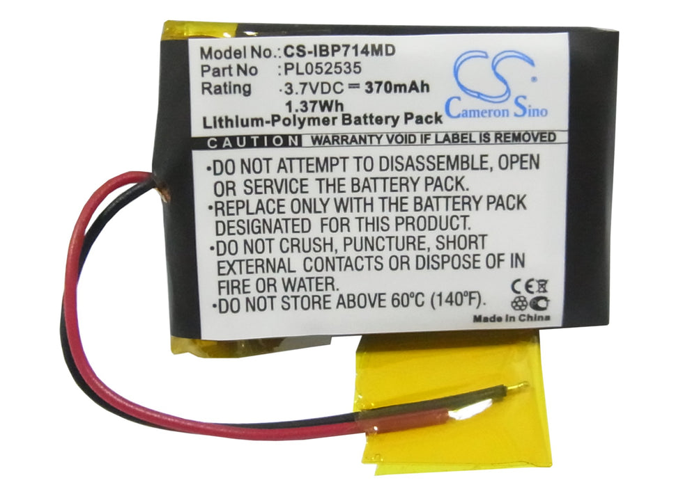 CS-IBP714MD : Battery for iHealth BP7 141DF1, BP5 E5E45A - Replaces iHealth PL052535