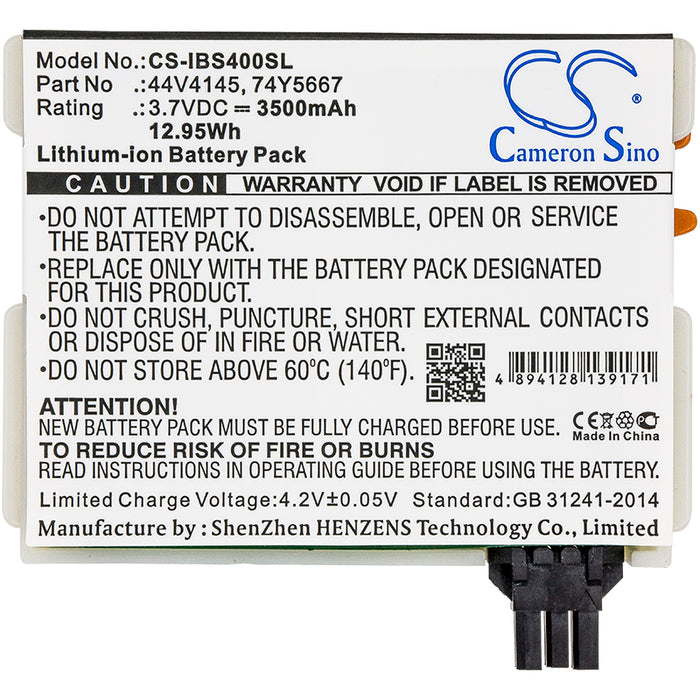 CS-IBS400SL : Battery for IBM 5679, 57B7, AS/400 - Replaces IBM 44V4145, 74Y5667