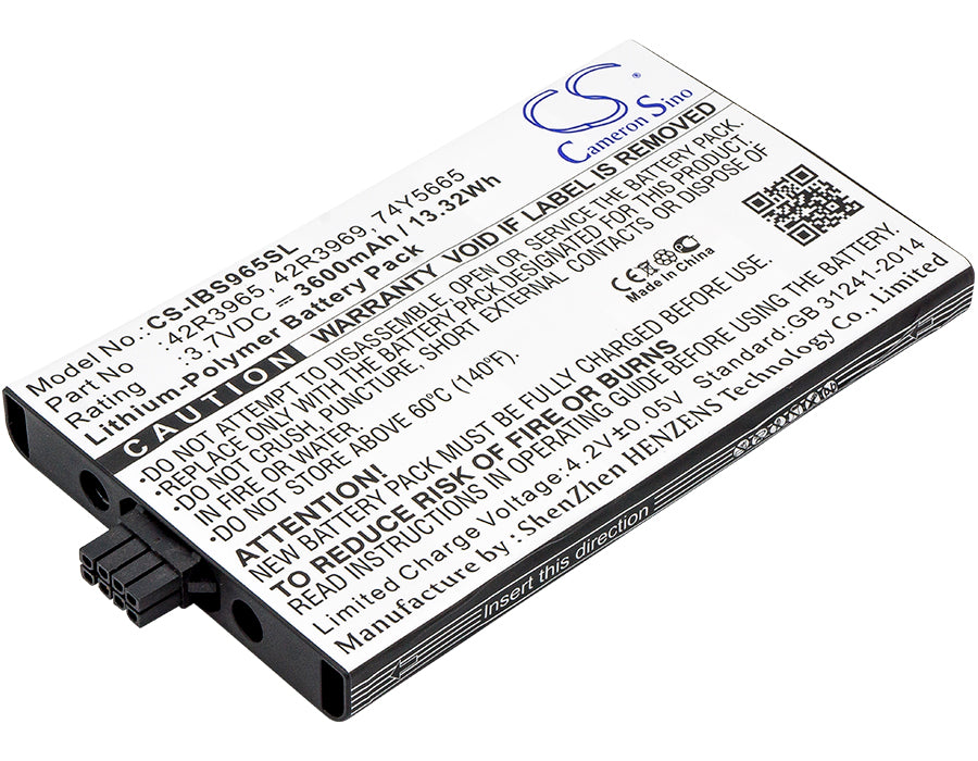CS-IBS965SL : Battery for IBM 571F, 572F, 5739 and others - Replaces IBM 42R3965, 74Y5665, 42R3969