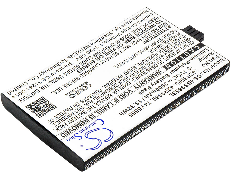 CS-IBS965SL : Battery for IBM 571F, 572F, 5739 and others - Replaces IBM 42R3965, 74Y5665, 42R3969