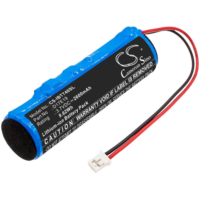 CS-IBT740SL : Battery for iHome iBT74 - Replaces iHome D17E19