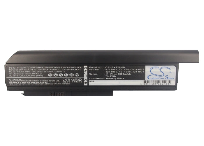 CS-IBX220HB : Battery for Lenovo ThinkPad X230, ThinkPad X220, ThinkPad X220i and others - Replaces Lenovo 0A36307, 45N1025, 45N1022 and others