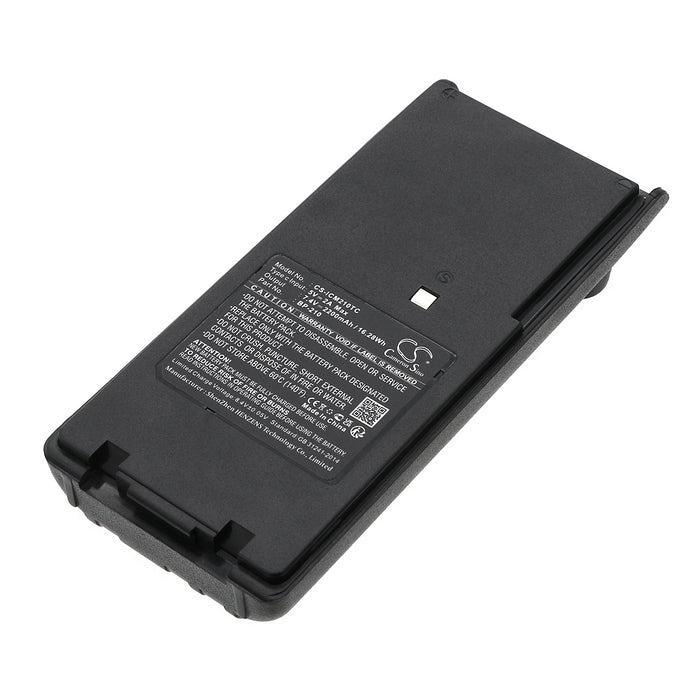 CS-ICM210TC : Battery for Icom IC-A6, IC-A6E, IC-A24 and others - Replaces Icom BP-209, BP-210, BP-222 and others