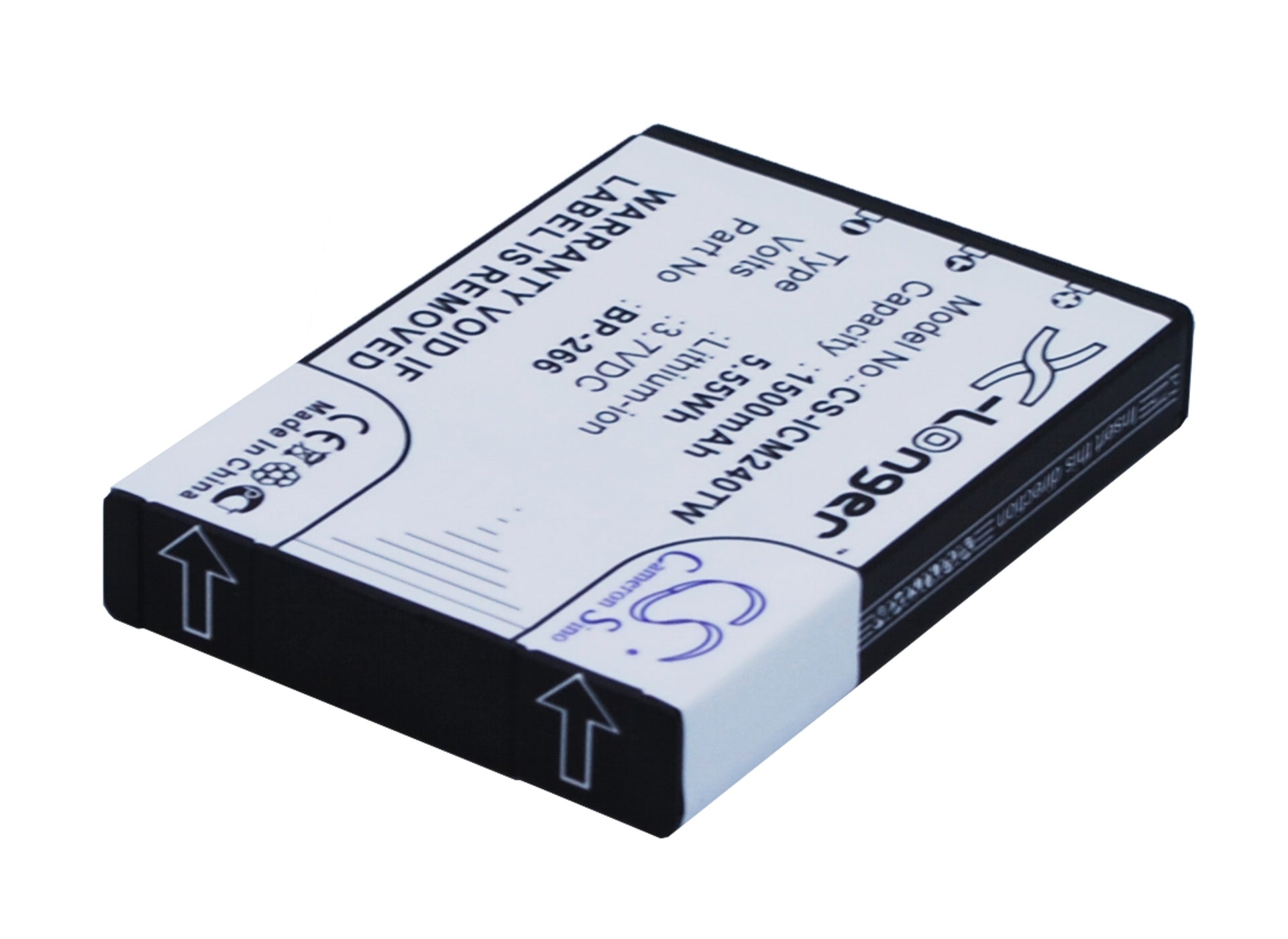 Batterie Techttek 1500mAh Pour Icom IC-M23/M24 Et Polmar NAVY-015F - Remplace BP-266, PB-19